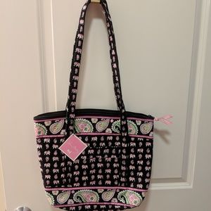 Vera Bradley Villager NWT Pink Elephant Retired